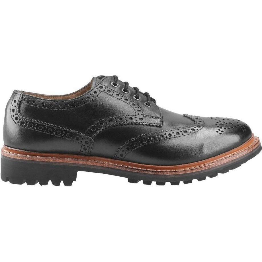 Cotswold Chaussures Quenington Commando à Lacets en Cuir  