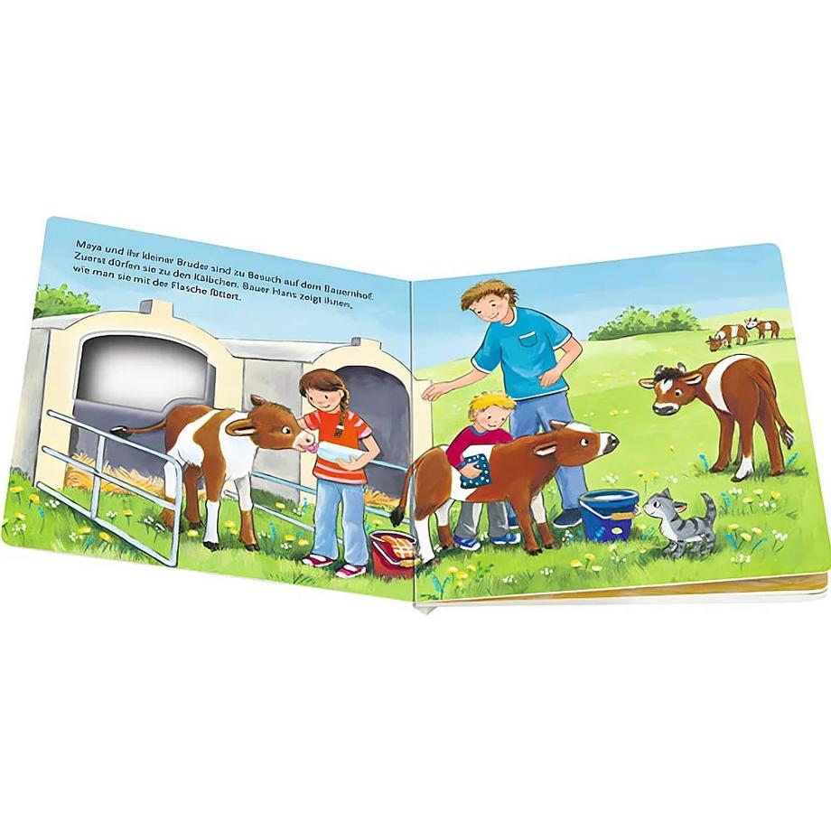 Mein Bauernhof Gucklochbuch X Gebundene Ausgabe 