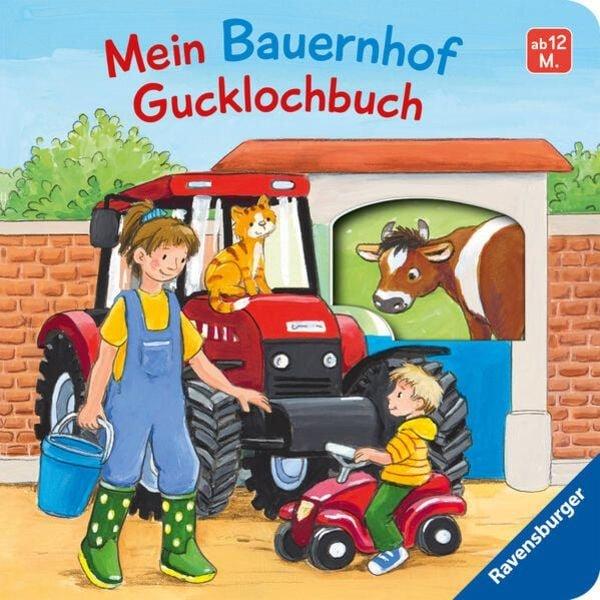 Mein Bauernhof Gucklochbuch Carla Häfner Copertina rigida 