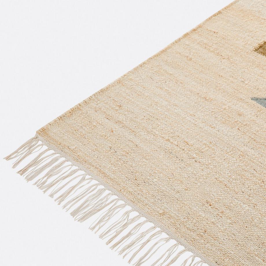 La Redoute Intérieurs Tapis en jute motif vintage  