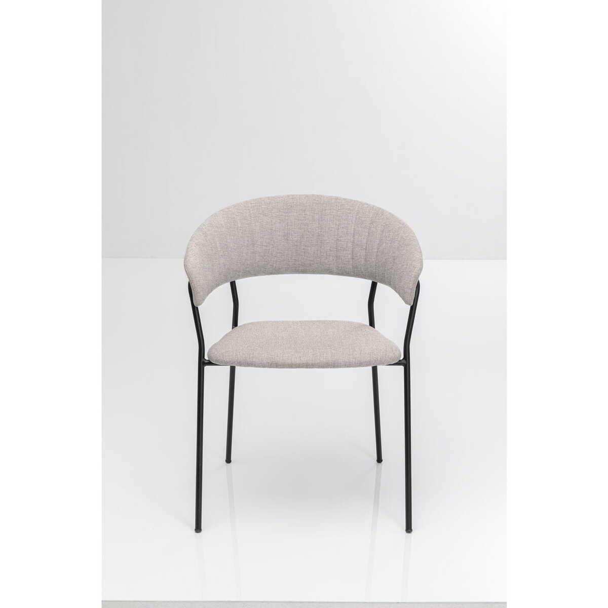 KARE Design Poltrona Belle beige (set di 2)  