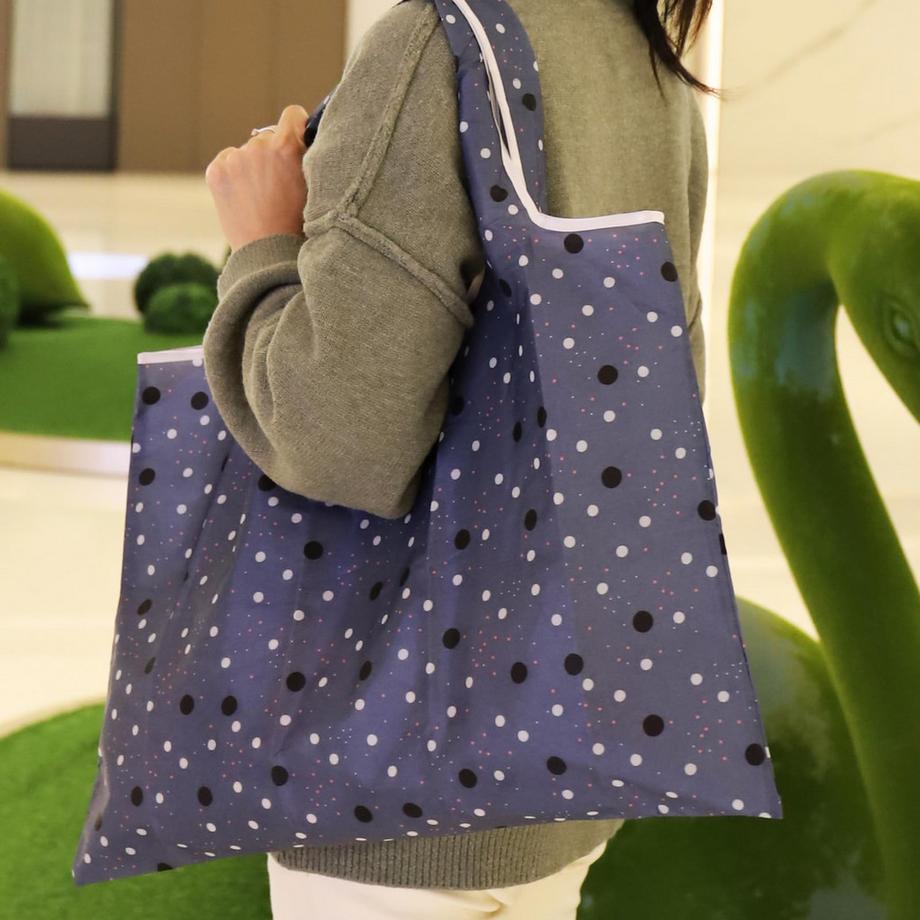 Only-bags.store Einkaufstasche Faltbare große, wiederverwendbare Einkaufstasche aus Stoff  
