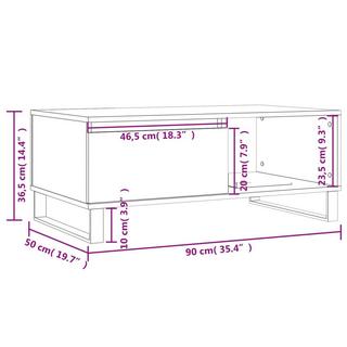 VidaXL Couchtisch holzwerkstoff  