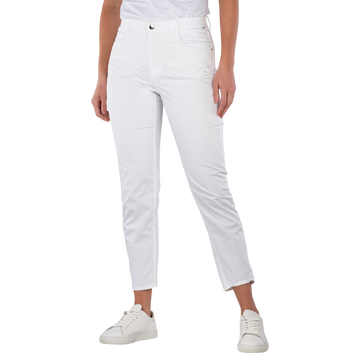 Mary S Pants Cropped Slim Straight Fit
