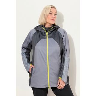 Ulla Popken  Veste technique imperméable, avec veste intérieure et fermeture à glissière à double sens 