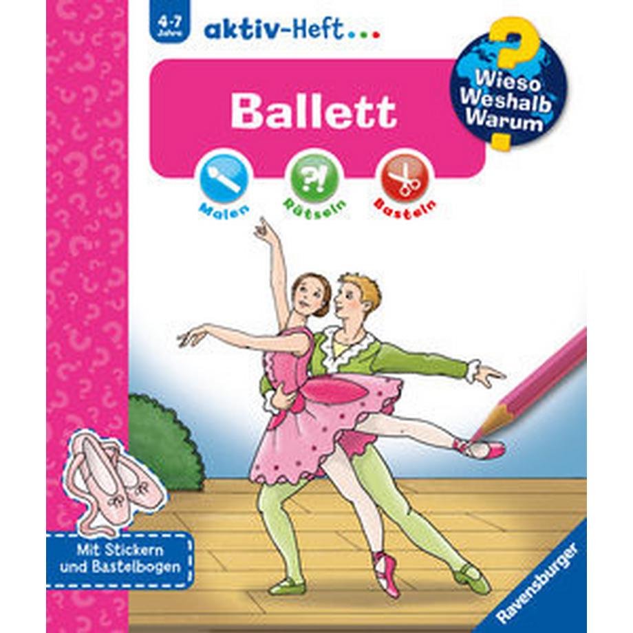 Ravensburger  Wieso? Weshalb? Warum? aktiv-Heft: Ballett 