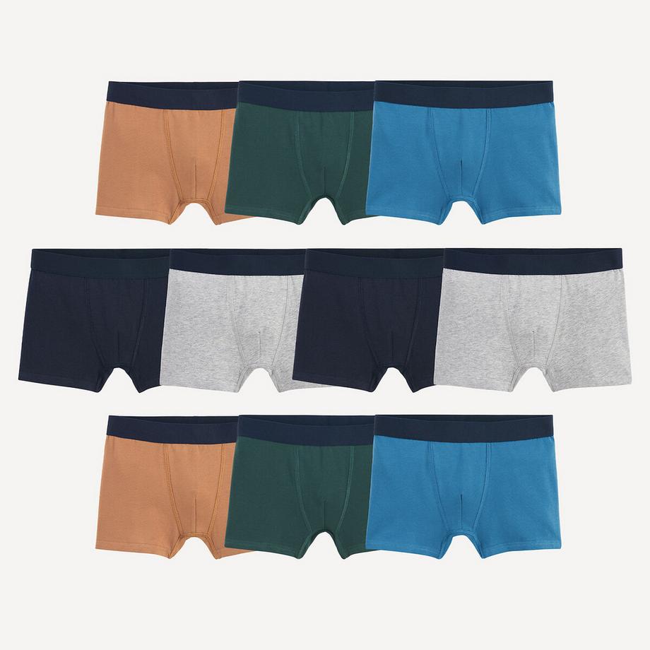 Lot de 10 boxers