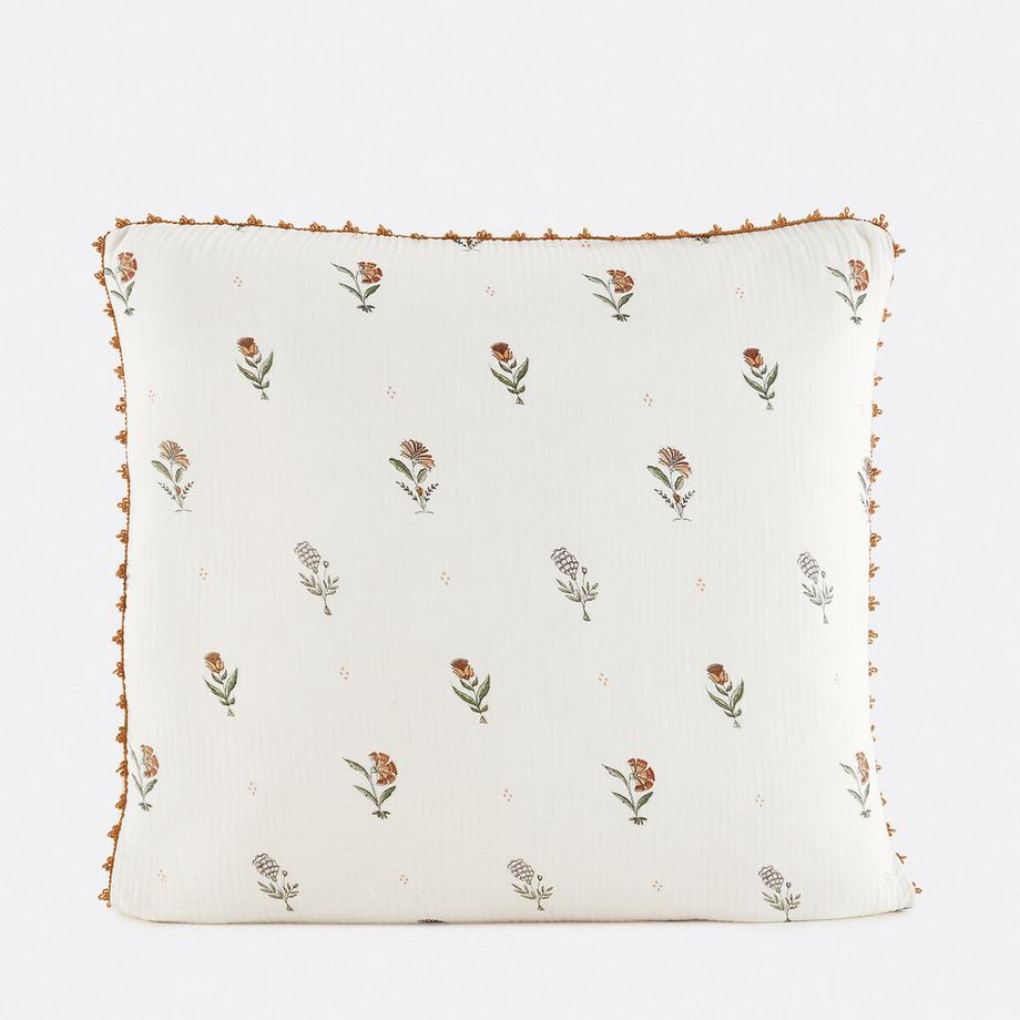 Taie d'oreiller enfant en gaze de coton
