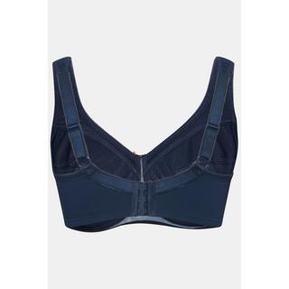 Ulla Popken  Soutien-gorge à armatures, imprimé cachemire - bonnet C-F 