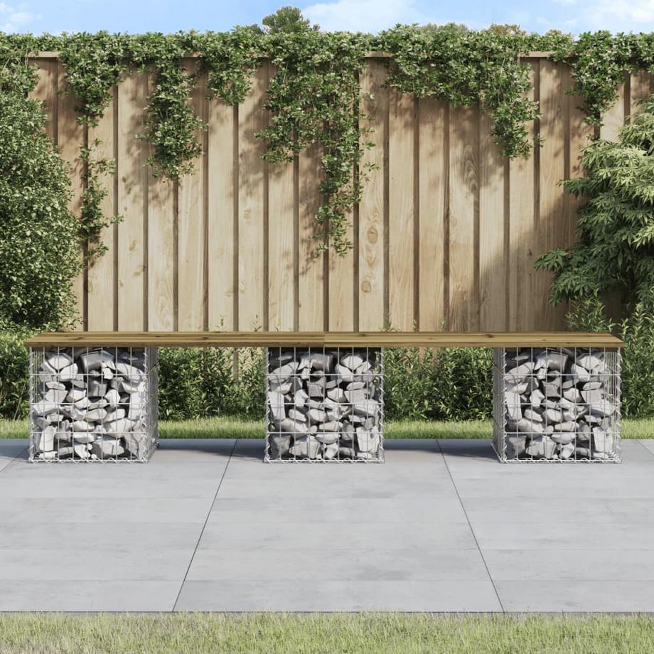 VidaXL panca da giardino Legno di pino impregnato  