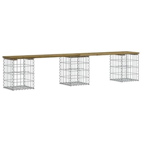 VidaXL Banc de jardin bois  