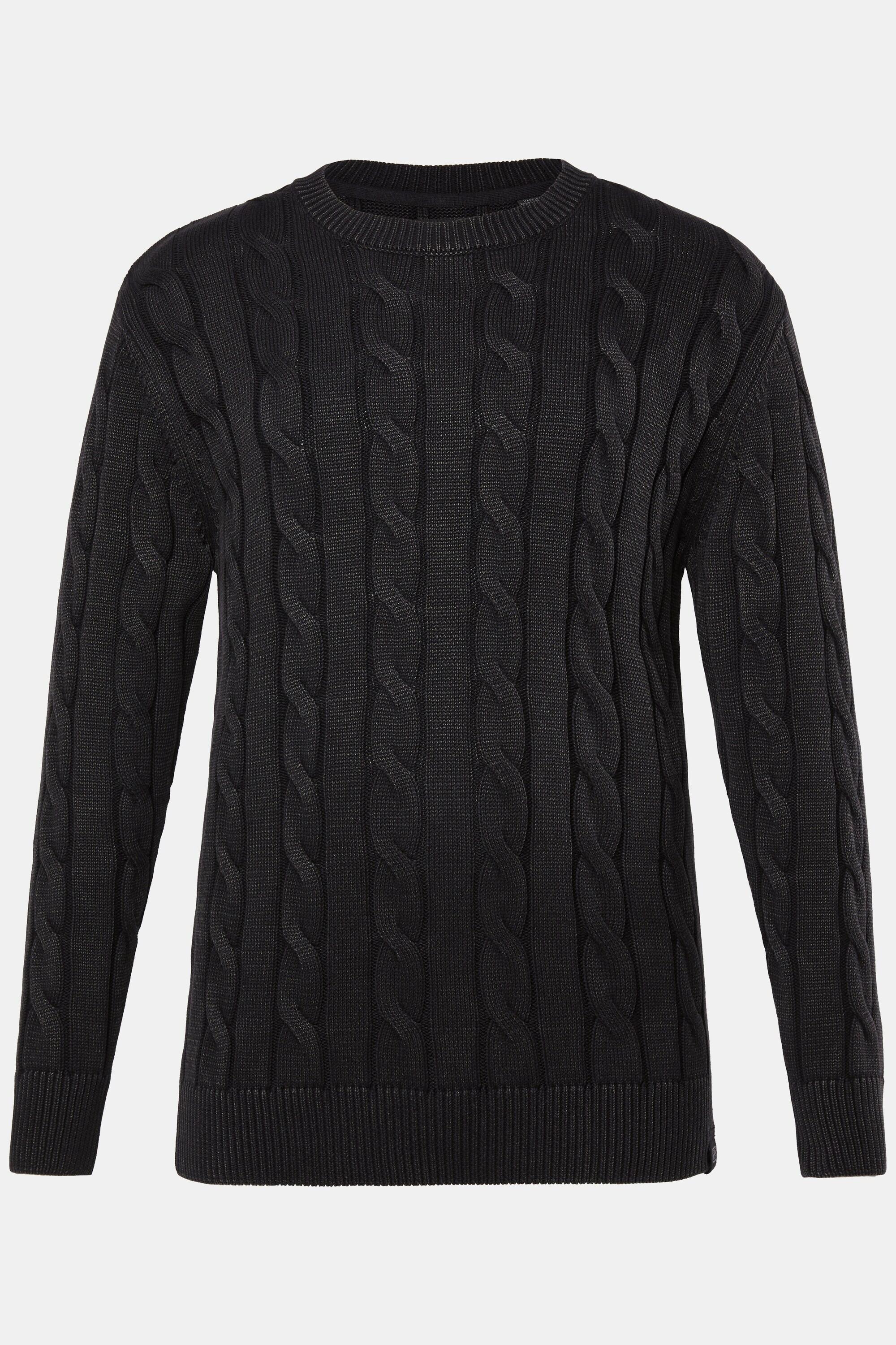 Sthuge Pull Maille Torsadée Style Vintage  