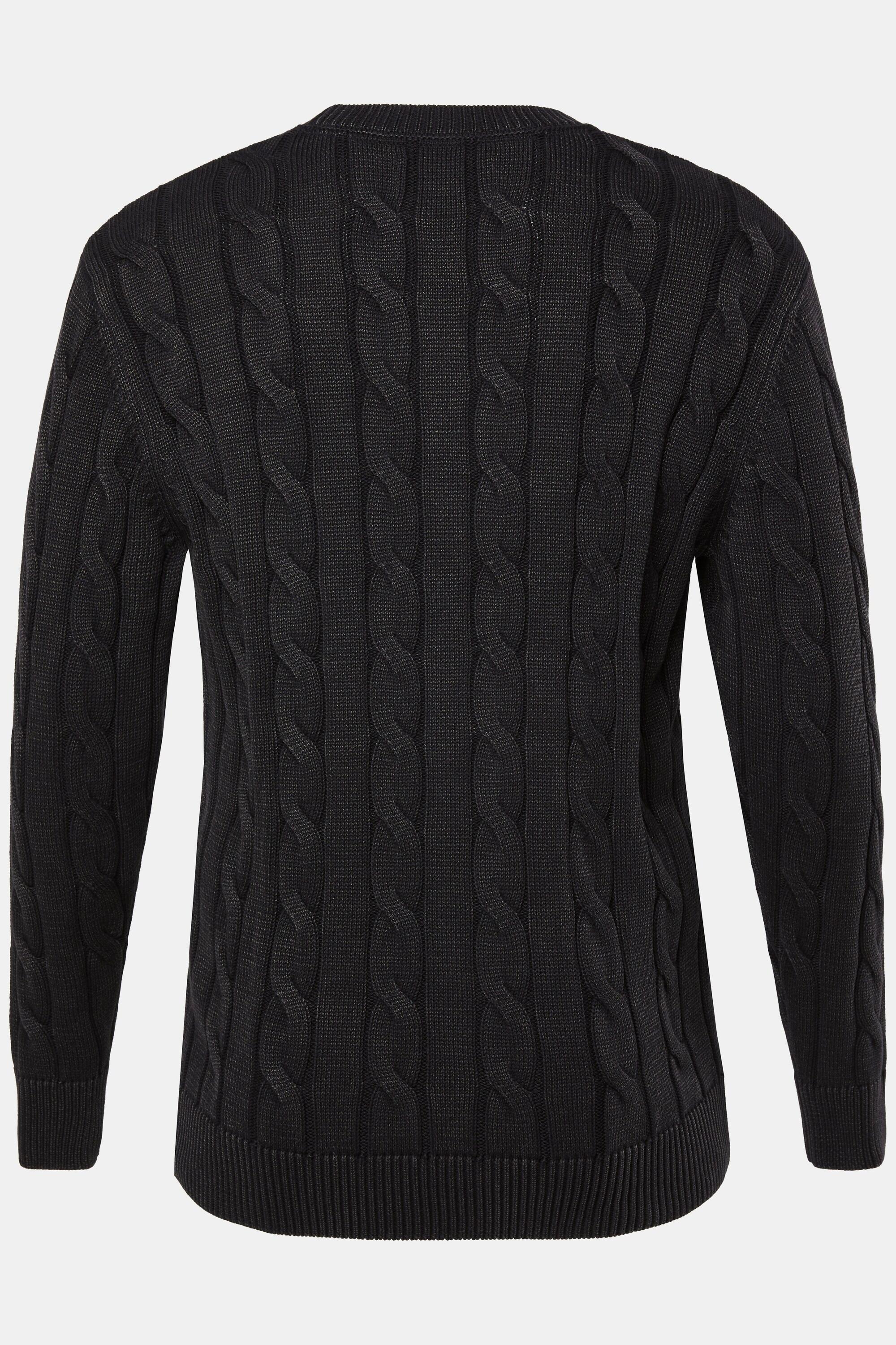 Sthuge Pull Maille Torsadée Style Vintage  