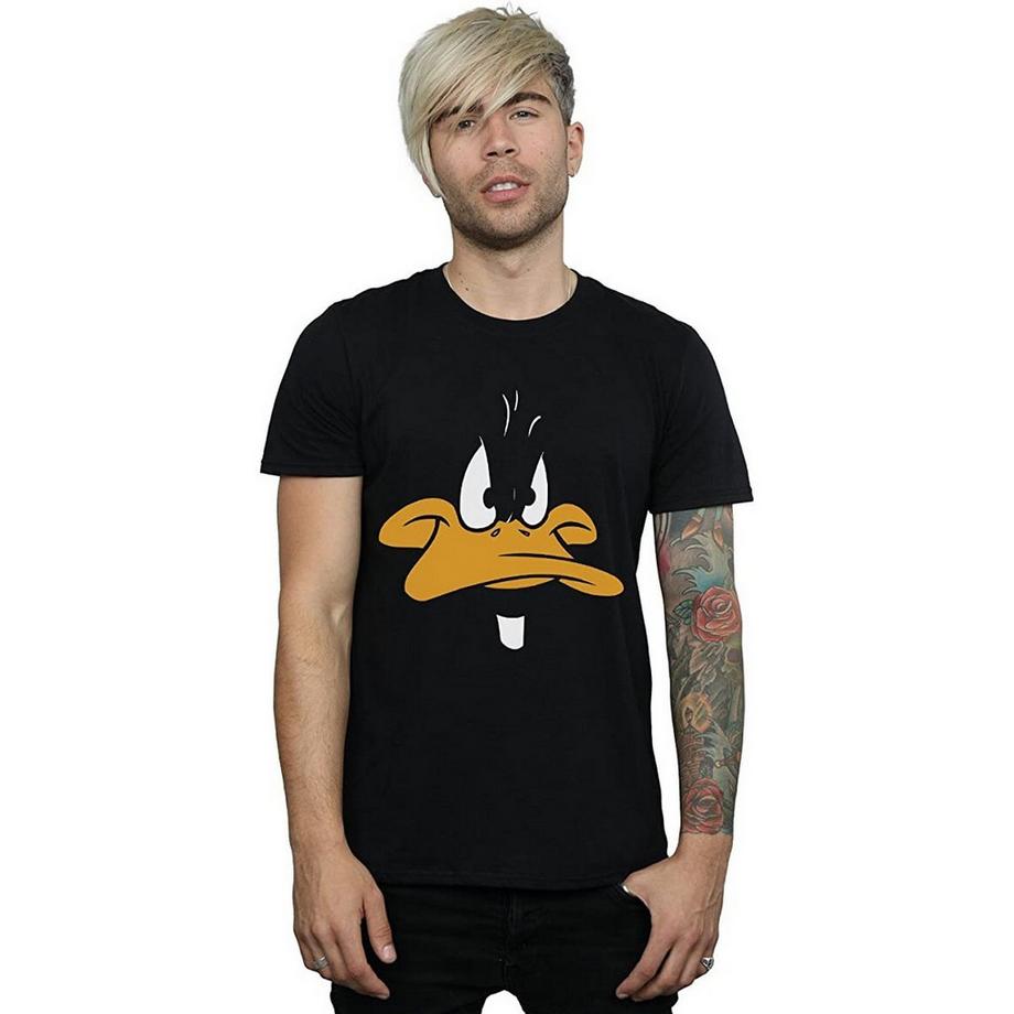LOONEY TUNES T-Shirt Visage Daffy Duck  