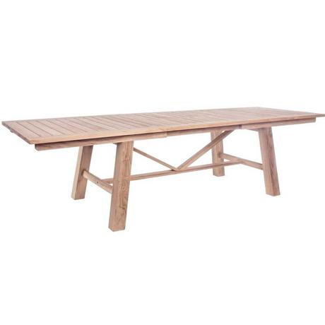 mutoni Table à rallonge en bois Maryland 220(300)x100  