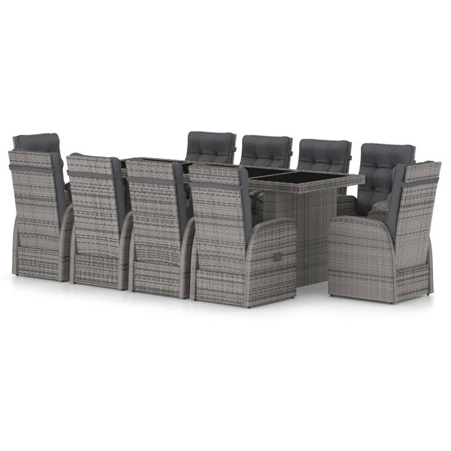 set da giardino Polirattan