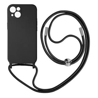 Avizar  Coque cordon iPhone 13 Noir 