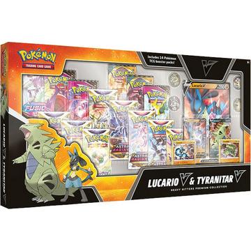 Lucario V & Tyranitar V Heavy Hitters Premium Collection Box - EN