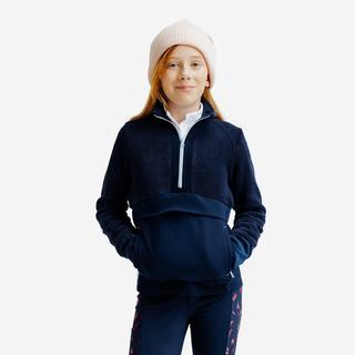 FOUGANZA  Sweat d'équitation 1/2-zip enfant 