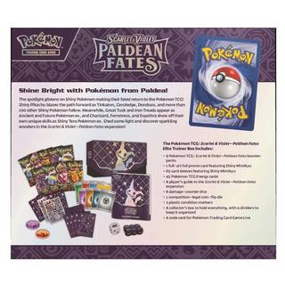 Pokémon  Paldeas Schicksal Top Trainer Box (Anglais) 