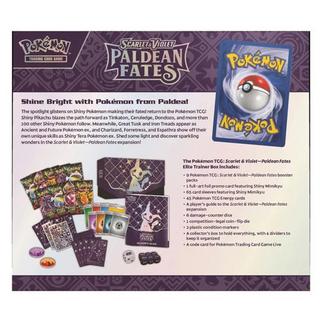 Pokémon  Paldeas Schicksal Top Trainer Box (Englisch) 