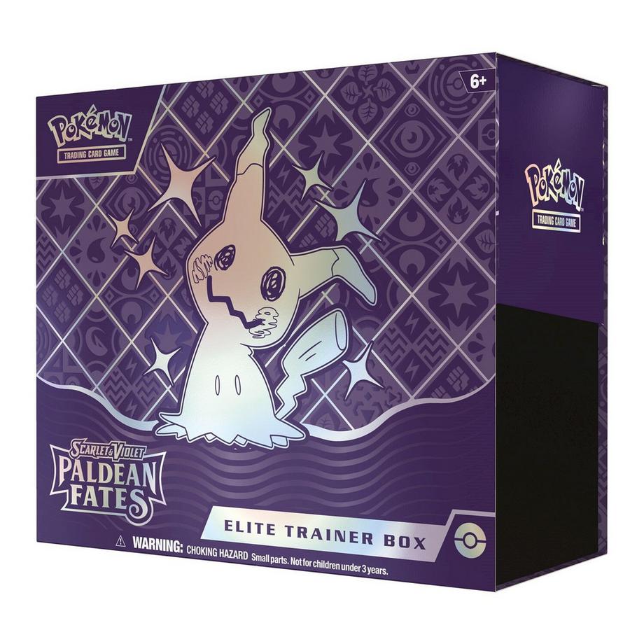 Pokémon  Paldeas Schicksal Top Trainer Box (Englisch) 