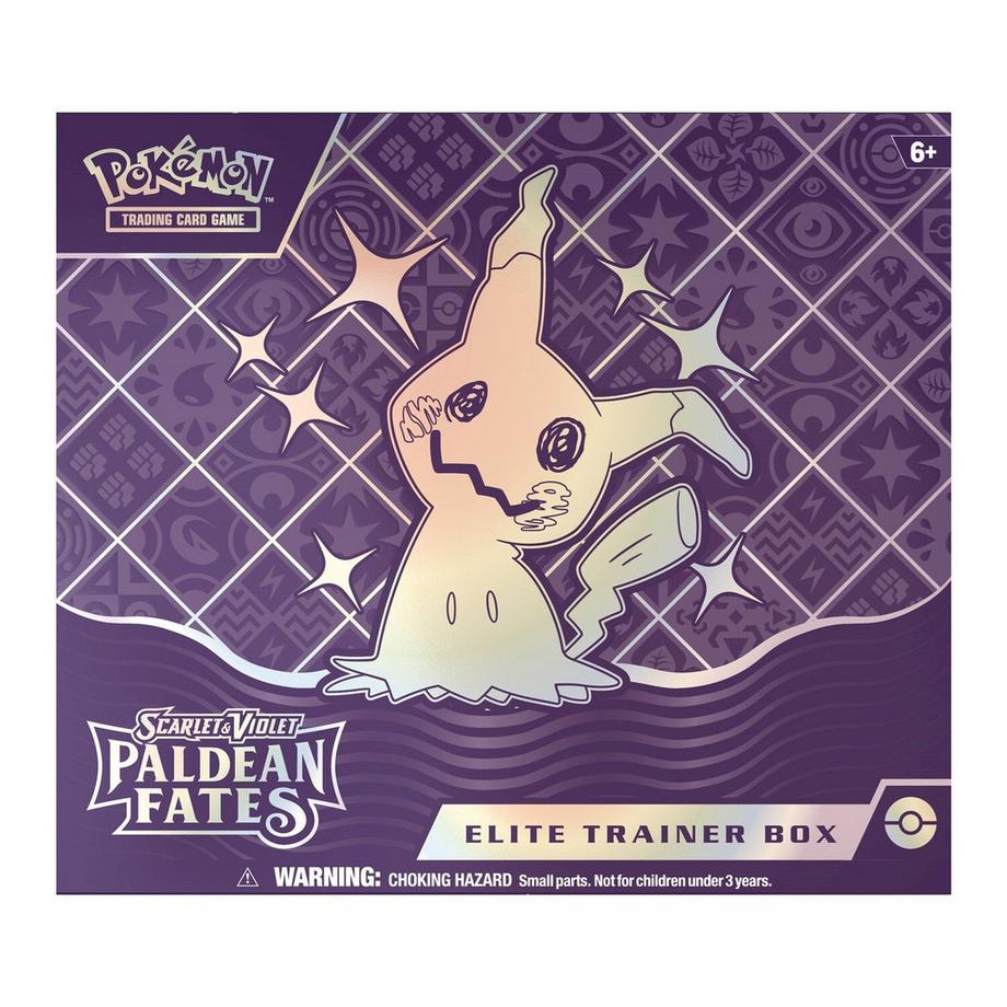Pokémon  Paldeas Schicksal Top Trainer Box (Englisch) 