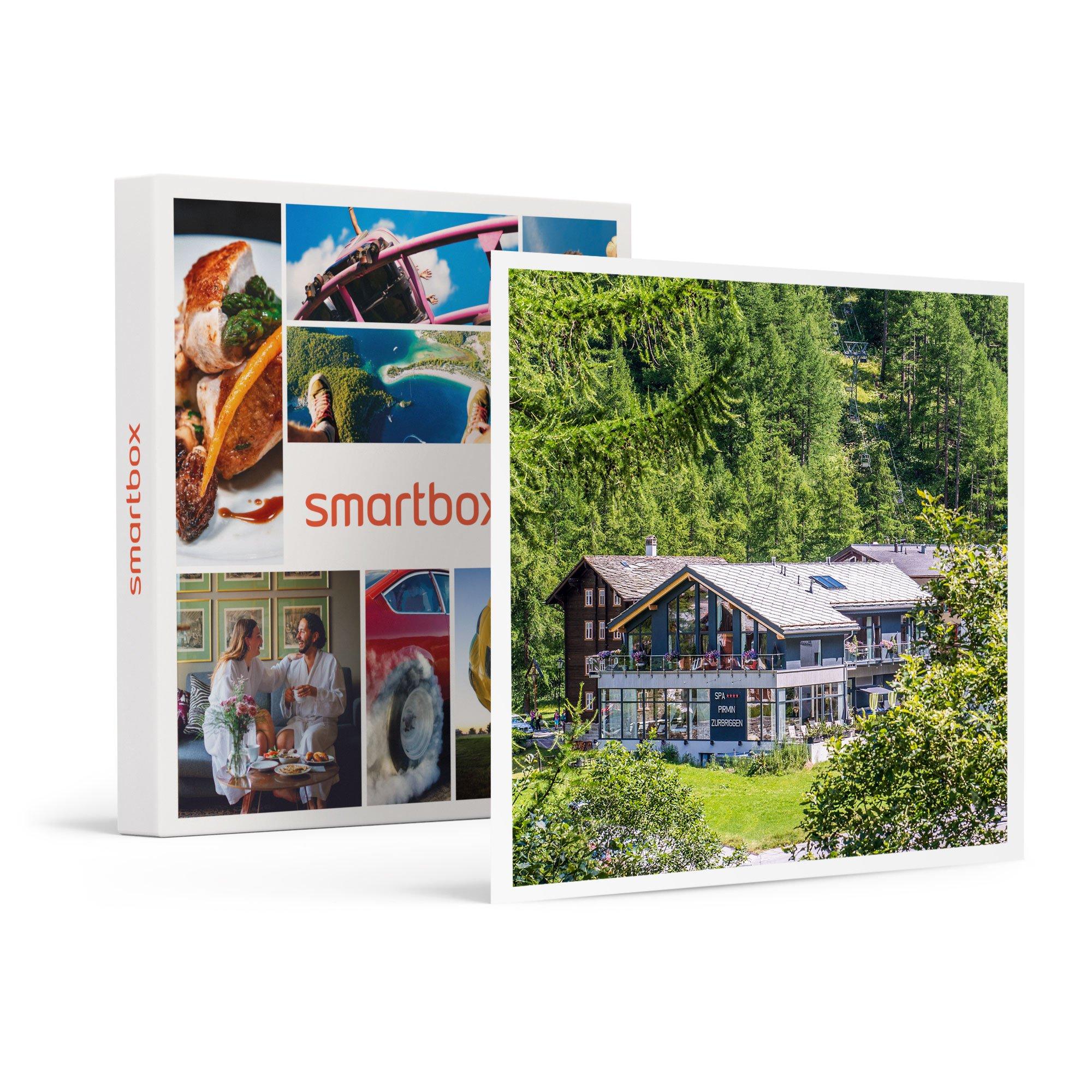 Smartbox  Kurzurlaub mit Spa und Dinner in Saas-Almagell für Familien mit Kids von 6 bis 10 Jahren - Geschenkbox 