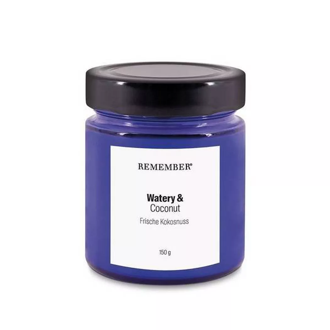 Remember - Duftkerze Frische Kokosnuss, One Size, Multicolor