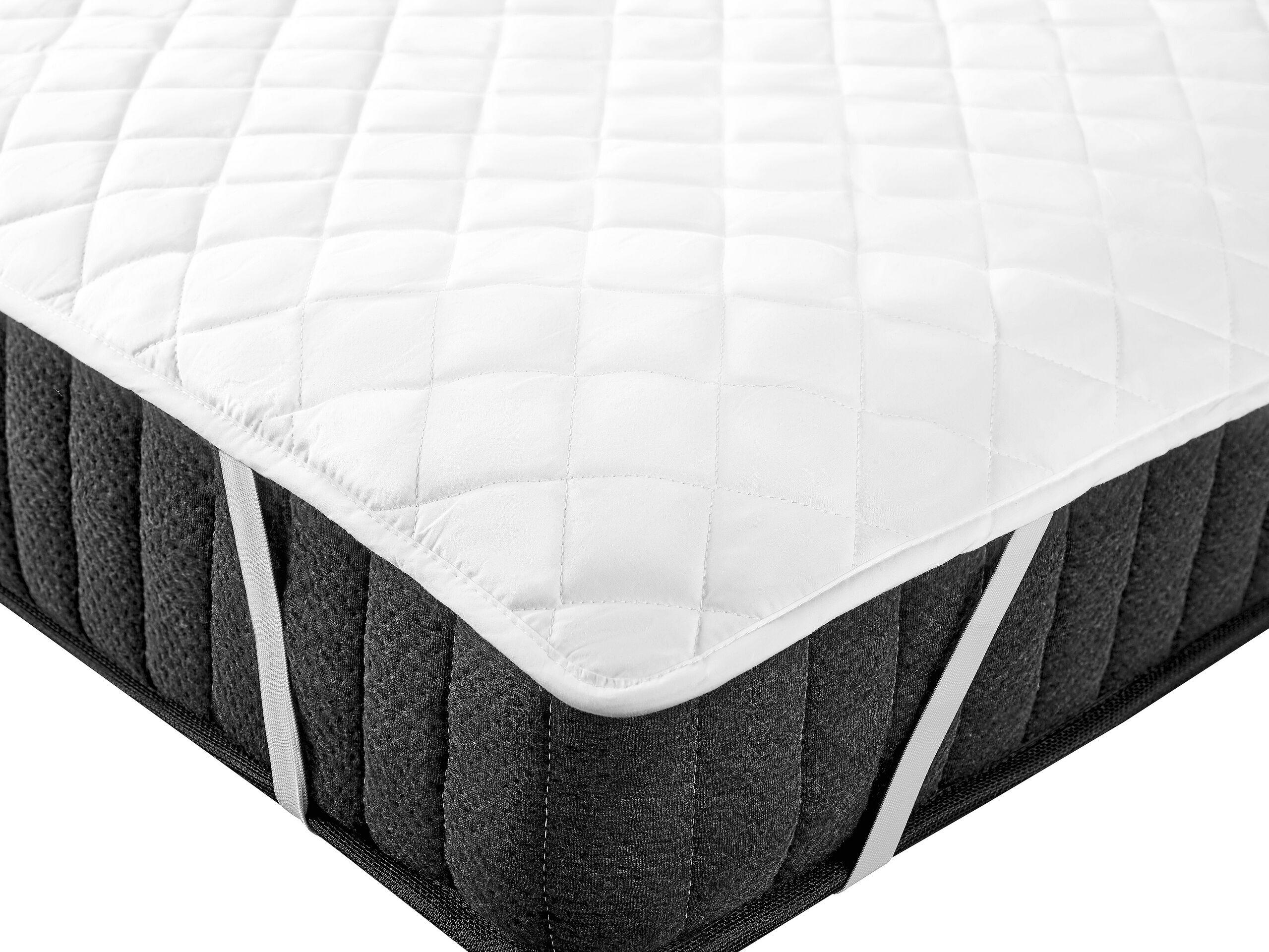 Beliani Surmatelas en Coton ciré ALMANZOR  