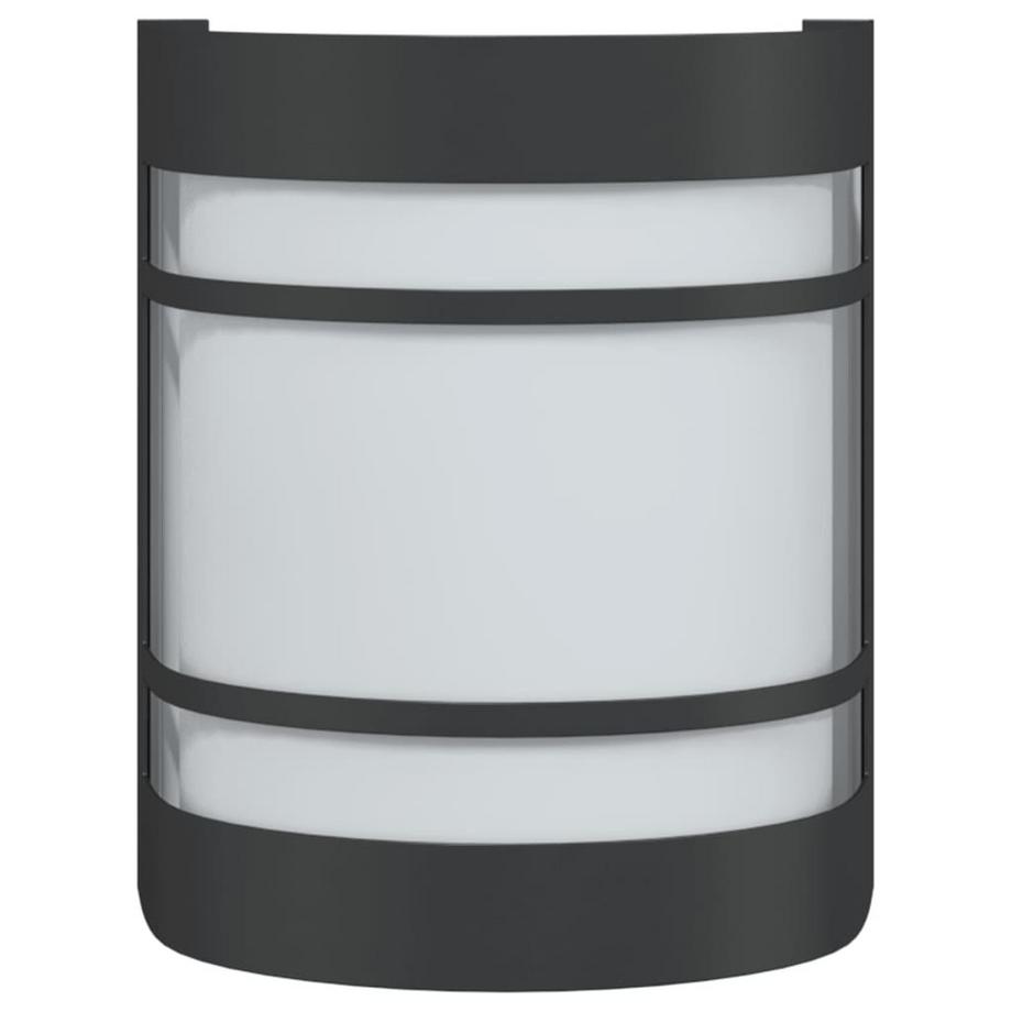 VidaXL applique da parete per esterni Acciaio inossidabile  
