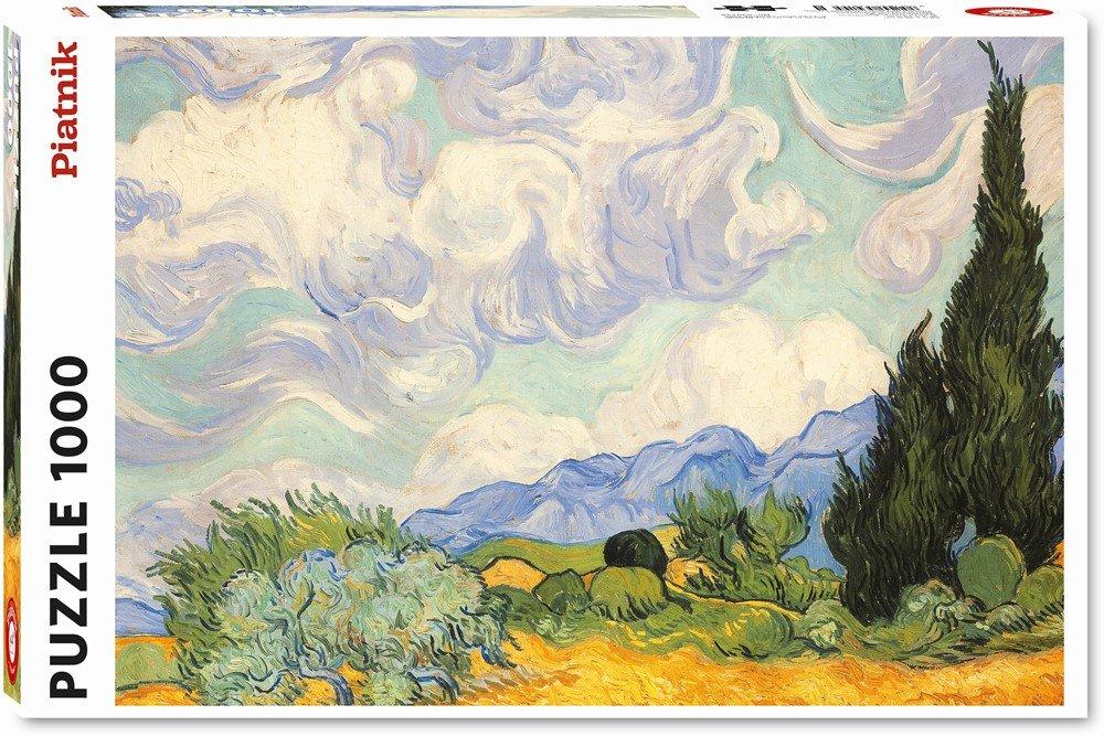 Piatnik  Piatnik Korenveld met Cipressen Vincent van Gogh (1000) 