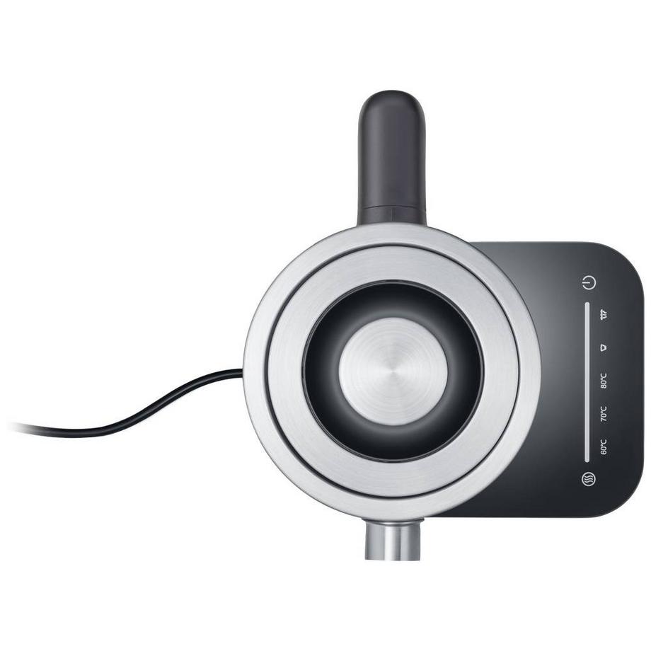 Graef 1-Liter Glaswasserkocher WK350 mit Temperatureinstellung & Teesieb  