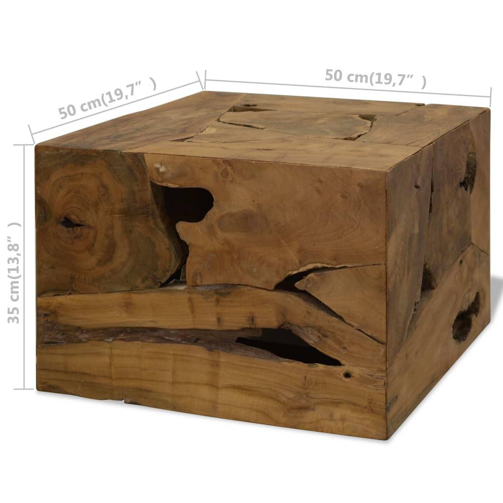 VidaXL Couchtisch teak  