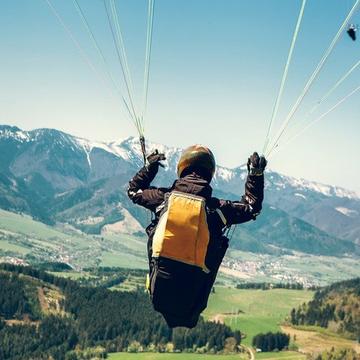 Gleitschirmflug in Val de Bagnes (für 1 Person)