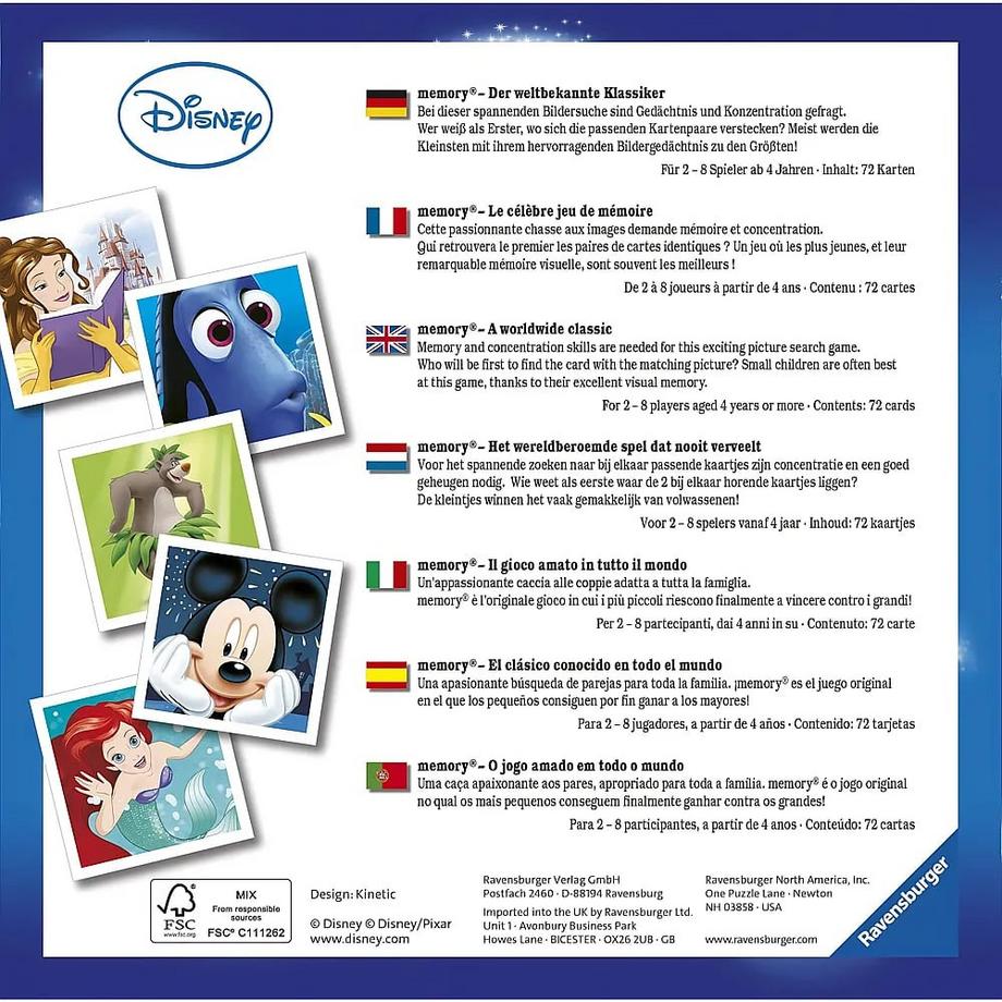 Ravensburger  Spiele Disney Memory 