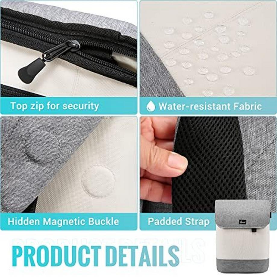 Only-bags.store Sac à dos pour ordinateur portable Sac à dos étanche pour ordinateur portable avec compartiment pour ordinateur portable de 15.6 pouces  