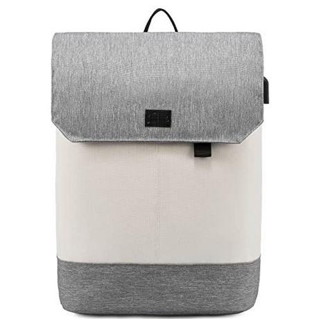 Only-bags.store Sac à dos d'école pour ordinateur portable, sac de travail, sac à dos étanche pour ordinateur portable avec compartiment pour ordinateur portable 15,6 pouces et sac à dos antivol pour le travail, le bureau, l'université et l'école  