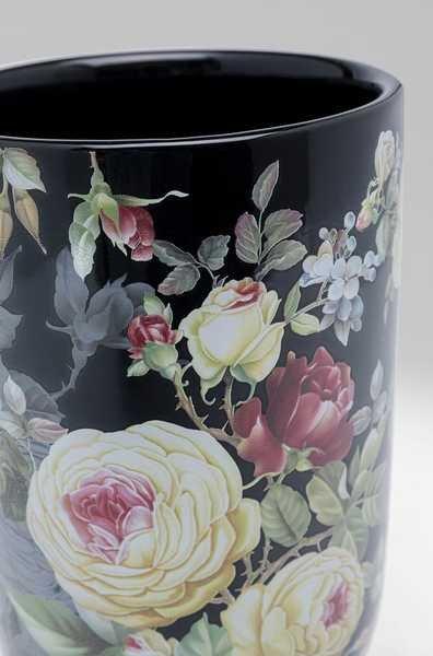 KARE Design Vase décoratif Rose Magic noir 27  