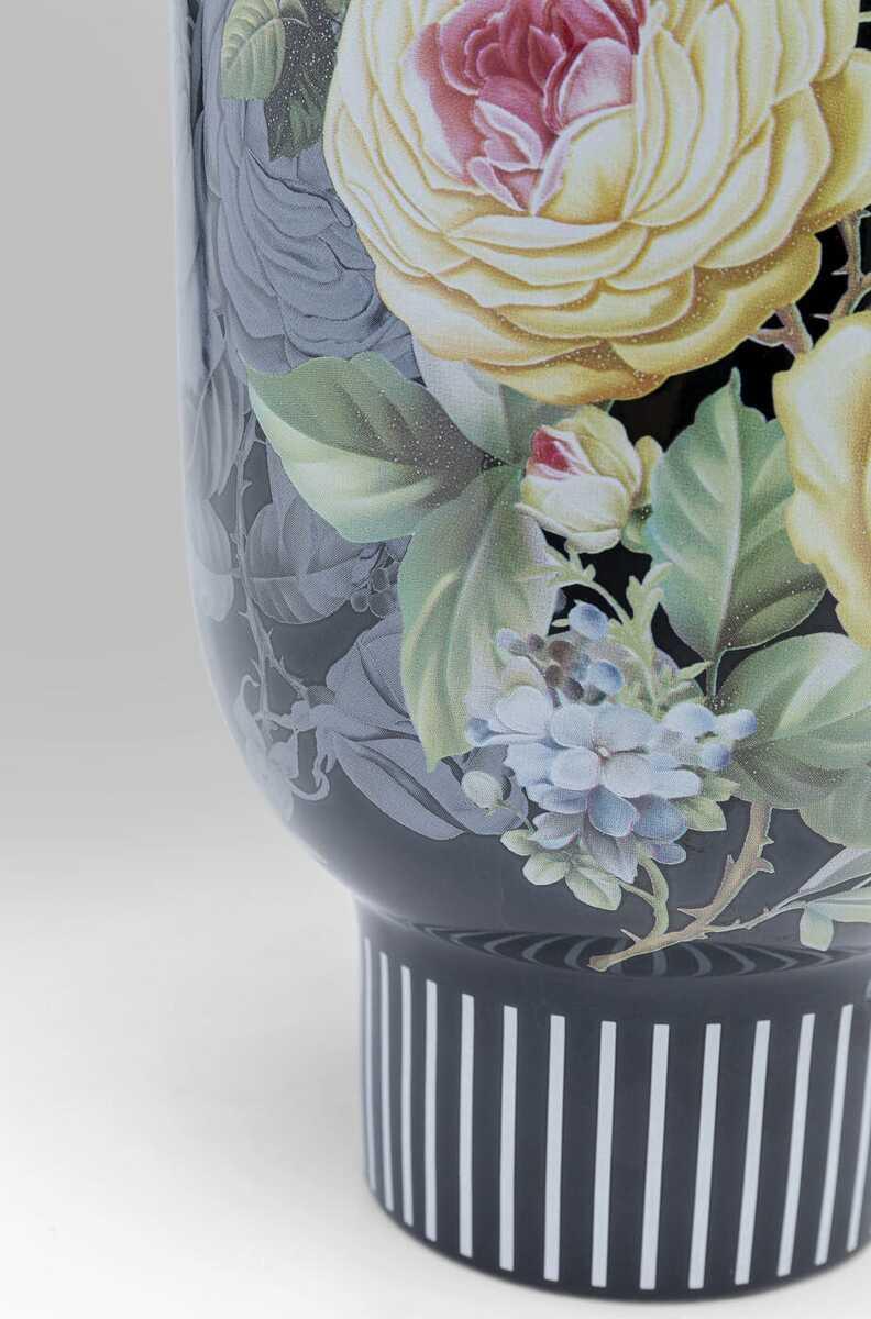 KARE Design Vase décoratif Rose Magic noir 27  