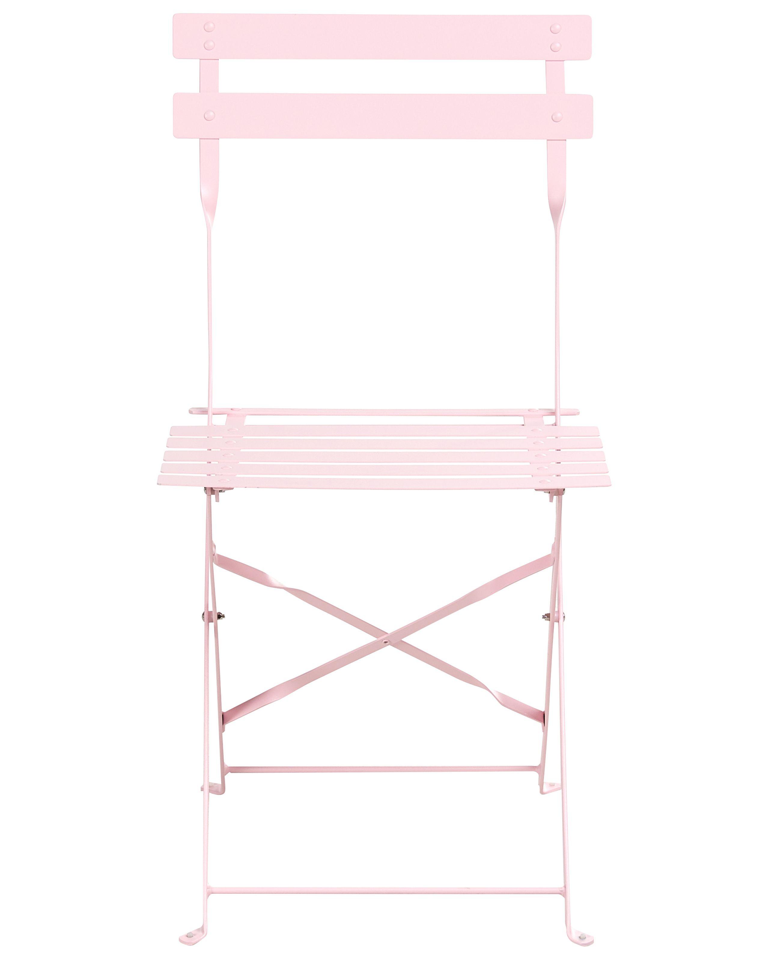 Beliani Ensemble de salle à manger de jardin pour 4 personnes en Acier Moderne FIORI  