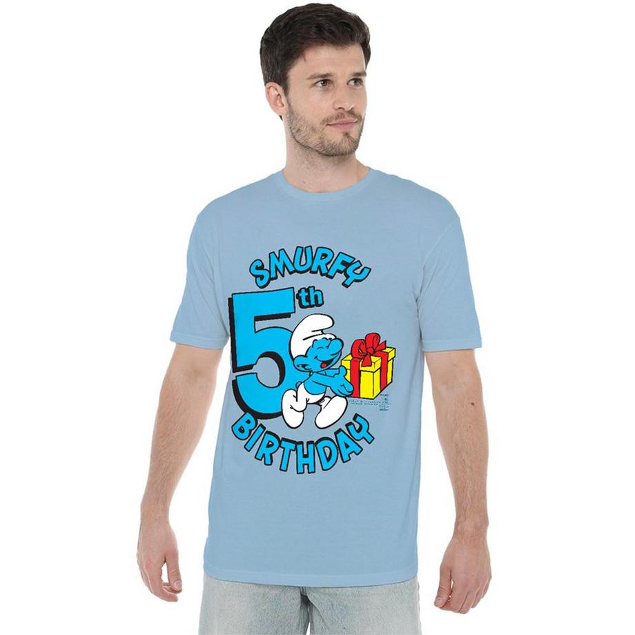Les Stroumpfs  T-Shirt5ème Anniversaire Smurfy 