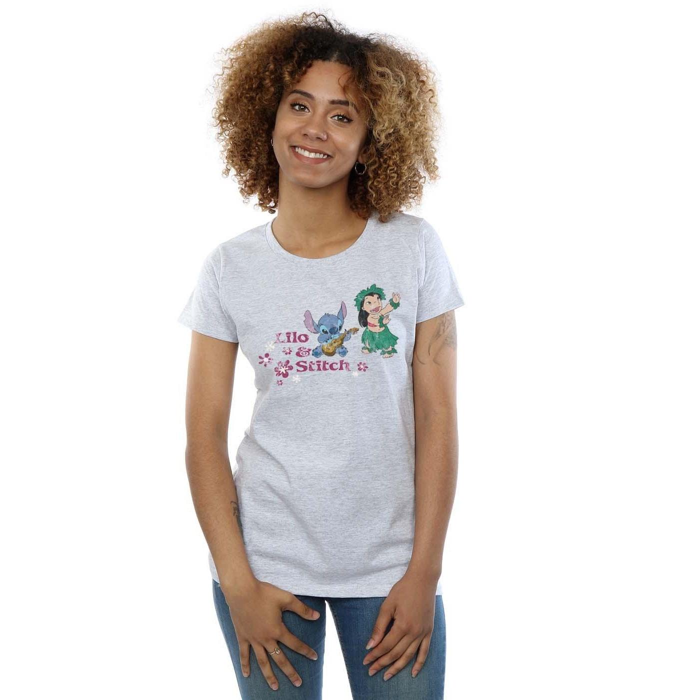 Disney Lilo & Stitch T-Shirt Imprimé Graphique  