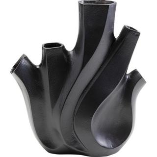 KARE Design Vase Flamme noir 29  