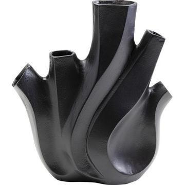 Vase Flame noir 29