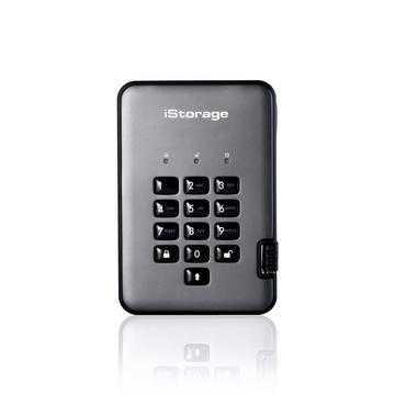 DiskAshur PRO2 Externe Festplatte 4 TB USB Typ-A 3.2 Gen 1 (3.1 Gen 1) Schwarz