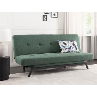 Beliani Schlafsofa aus Polyester Retro LEEDS  