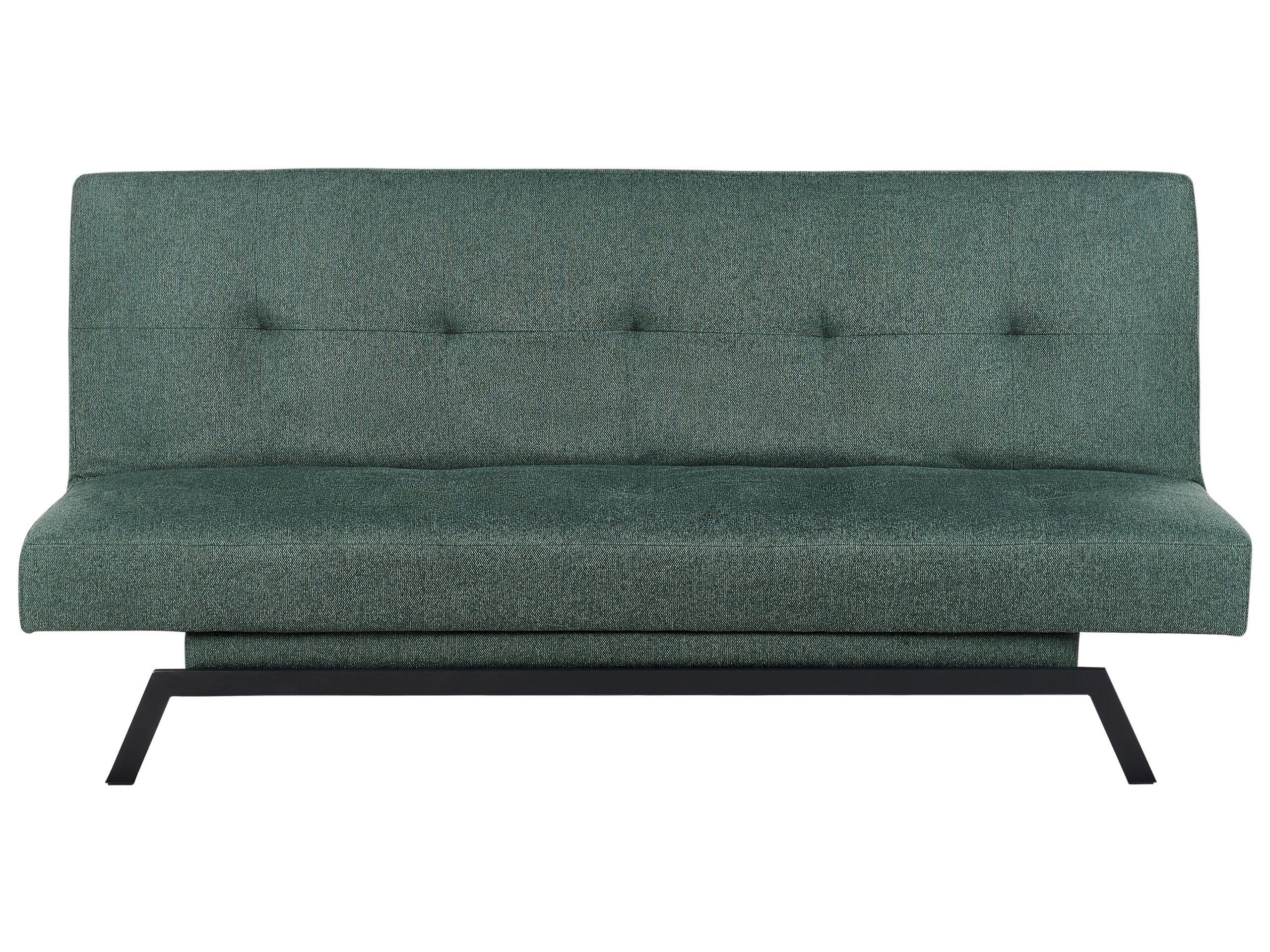 Beliani Schlafsofa aus Polyester Retro LEEDS  