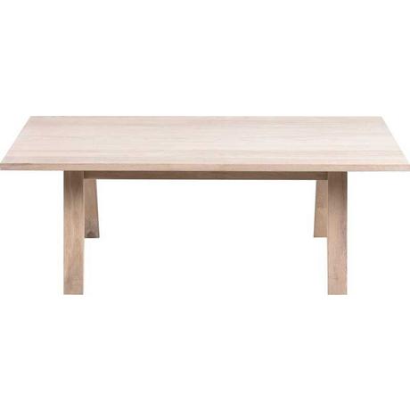 mutoni Table basse Upsala blanche pigmentée  