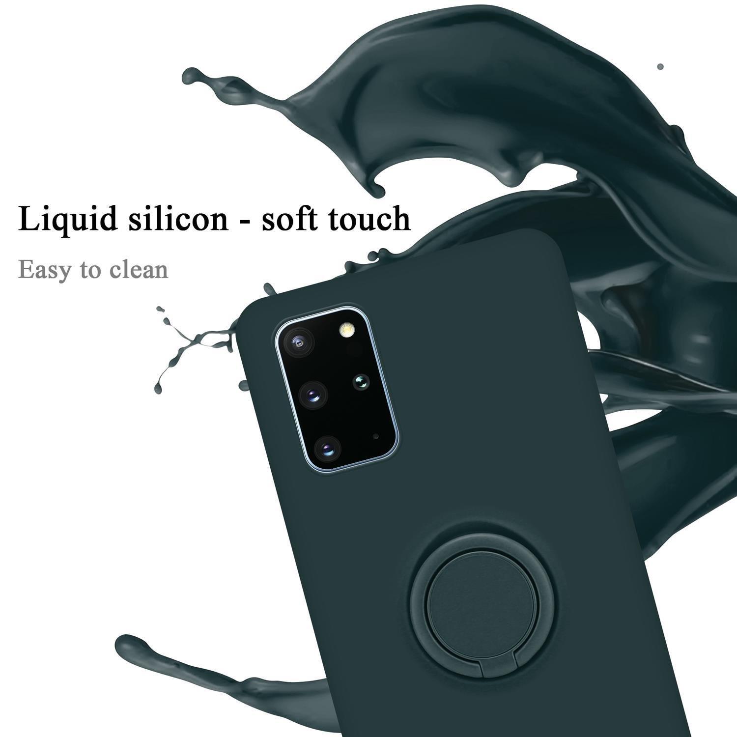 Cadorabo  Hülle für Samsung Galaxy S20 PLUS TPU Silikon mit Ring Liquid 